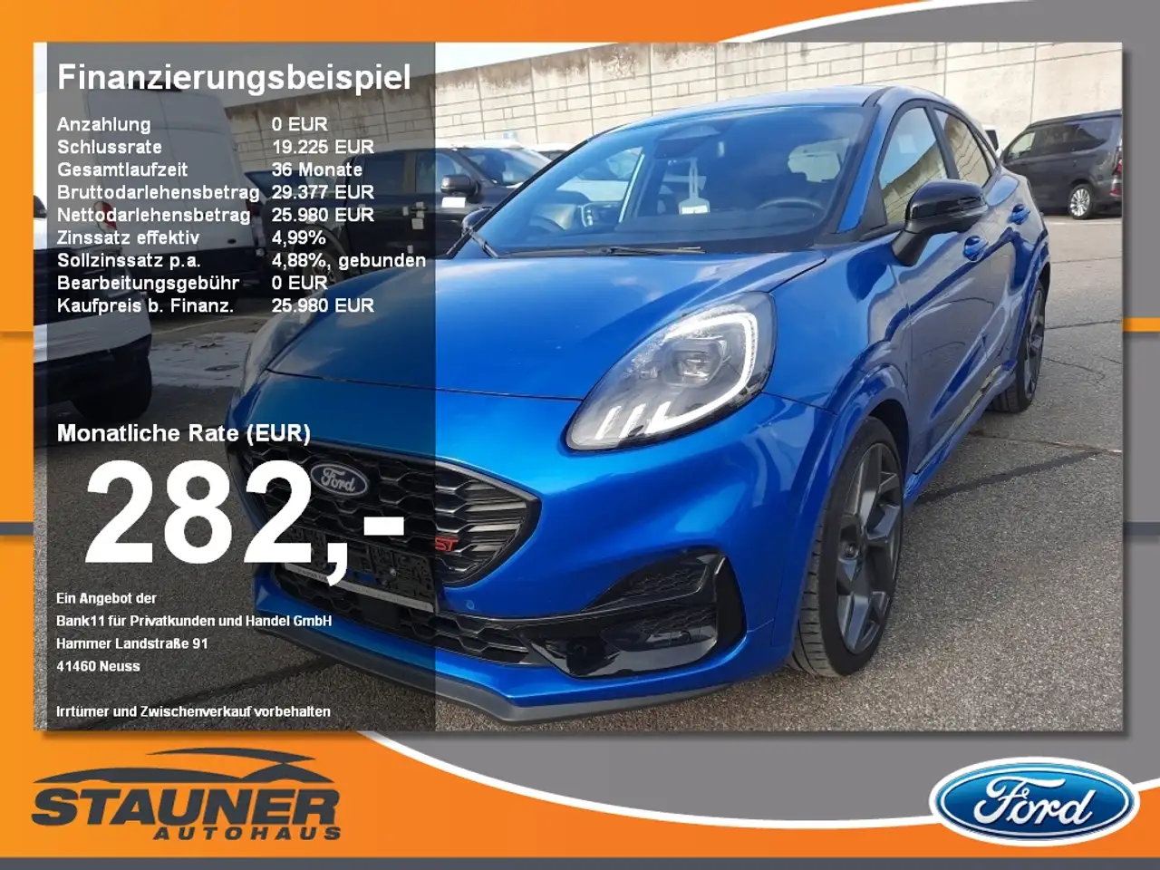 Ford Puma ST 1.0l EcoBoost MHEV Heckklappe elektrisch