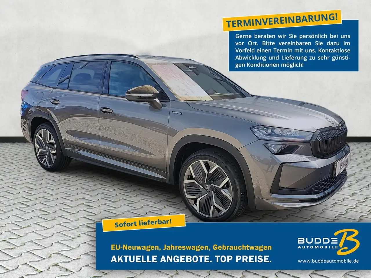 Skoda Kodiaq 1.5 TSI DSG Sportline 7Si Matrix AHK Pano
