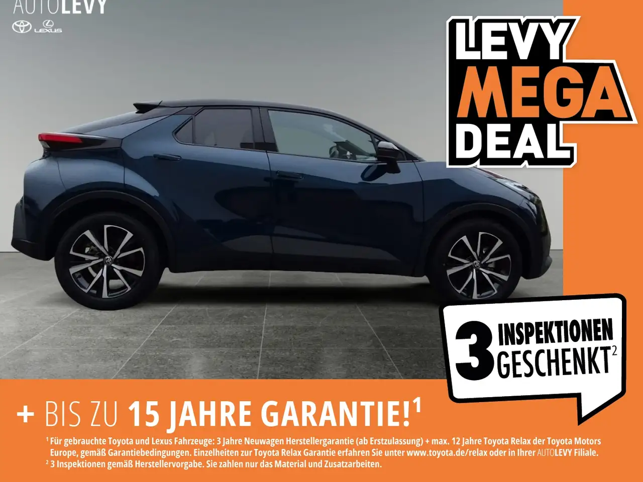 Toyota C-HR 2.0 FWD Team Deutschland AUT+Kamera+ACC+SHZ