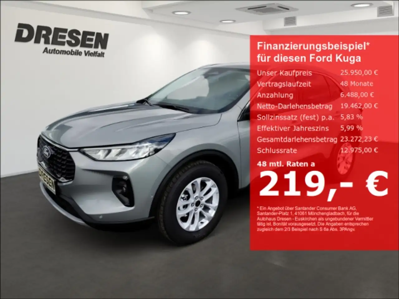Ford Kuga 1.5 Titanium LED Scheinwerfer/Rückfahrkamera/Navi