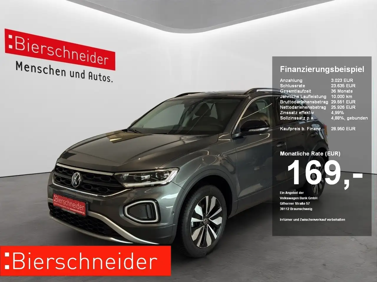 Volkswagen T-Roc 1.5 TSI DSG Goal LED-PLUS NAVI 3-J-GAR AHK KAMERA